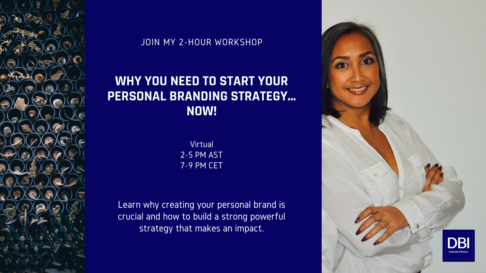 Create a powerful personal branding strategy with Yustine Alvares